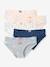 Pack of 5 Fancy Briefs for Girls White - vertbaudet enfant 