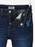 MorphologiK slim hip jeans with wear for girls Dark Blue - vertbaudet enfant 