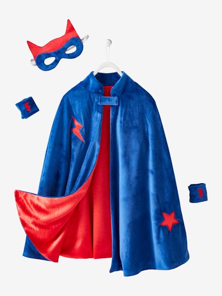 Panoplie déguisement réversible Super héros garçon multicolore - vertbaudet enfant 