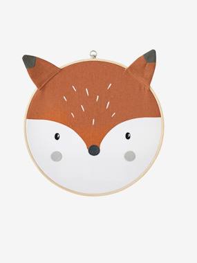 Bedding & Decor-Decoration-Wall Décor-Embroidered Fox Wall Decoration