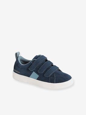 Shoes-Boys Footwear-Touch-Fastening Leather Trainers for Boys