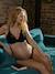 Soutien-gorge de grossesse et d'allaitement Milk CACHE C¼UR avec armatures BLUSH+BORDEAUX+NOIR - vertbaudet enfant 