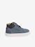 Leather Ankle Boots with Laces & Zips for Boys Blue - vertbaudet enfant 