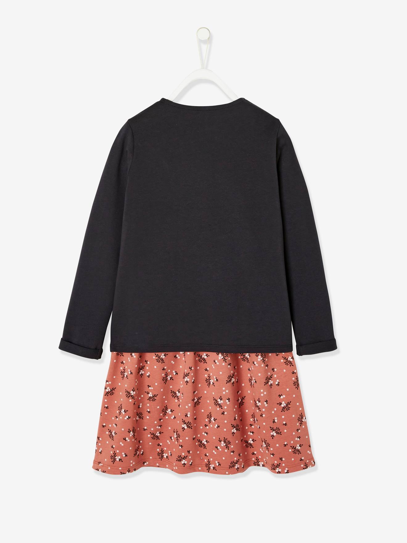 Dress \u0026 Jacket Outfit with Floral Print 