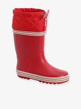Boots and ankle boots-Wellies with Padded Collar for Boys