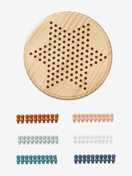 Chinese Checkers in Wood FSC® Certified Multi - vertbaudet enfant 