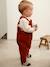 Salopette velours bébé garçon olive+terracotta - vertbaudet enfant 