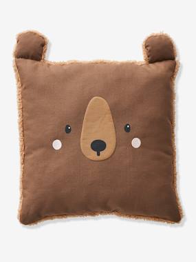 -Square Bear Cub Cushion