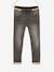 Jean garçon droit facile à enfiler denim effet molleton BRUT FONCE+denim black+denim bleached+denim gris+double stone+STONE MOYEN - vertbaudet enfant 