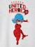 Long Sleeve Top, Miraculous: the Adventures of Ladybug, for Girls Light Grey - vertbaudet enfant 