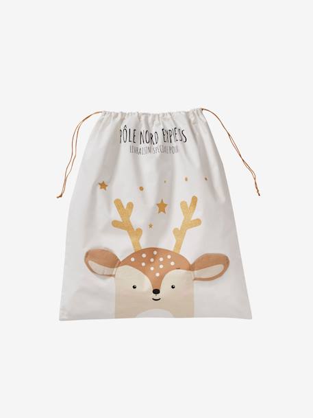 Reindeer Toy Bag White - vertbaudet enfant 