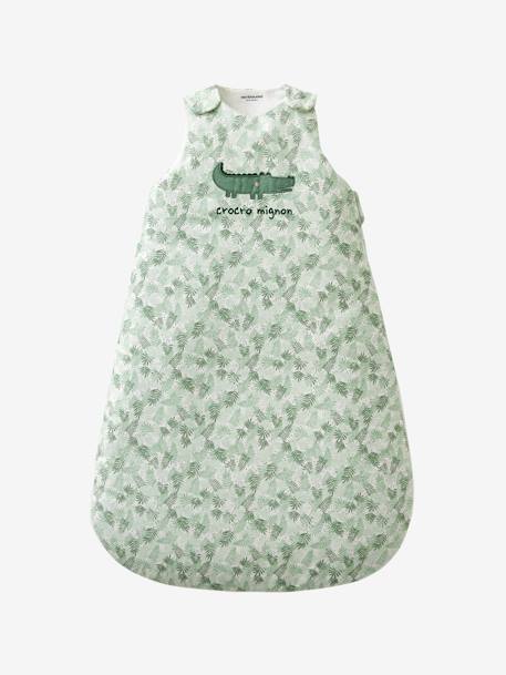 Gigoteuse sans manches CROCO MIGNON vert - vertbaudet enfant 