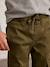 Pantalon garçon battle facile à enfiler bleu glacier+kaki foncé+taupe - vertbaudet enfant 