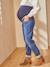 Jean de grossesse mom bandeau sans couture Bleu stone+DENIM STONE+Gris - vertbaudet enfant 