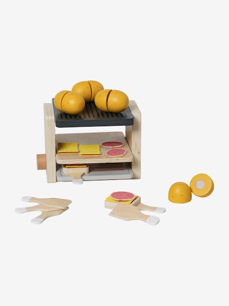 Appareil à raclettes en bois FSC® multicolore - vertbaudet enfant 