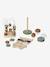 Coffret 3 jeux d'éveil GREEN FOREST en bois FSC® Multicolore - vertbaudet enfant 