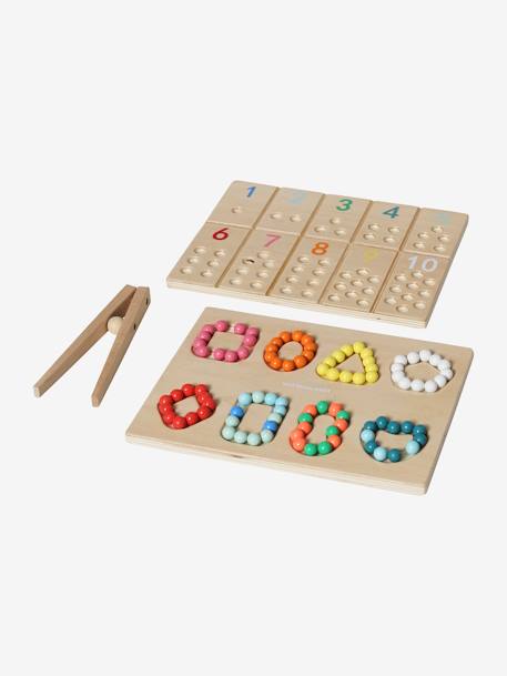 Bead sorting game in FSC® wood Multi - vertbaudet enfant 