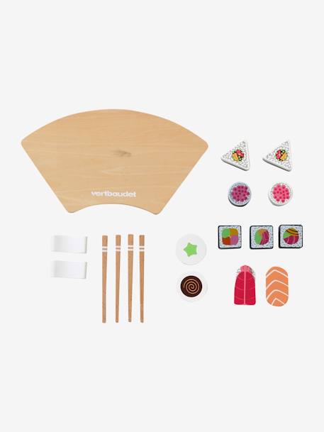 Set sushis en bois FSC® multicolore - vertbaudet enfant 