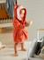 Fox Bathrobe for Baby Orange - vertbaudet enfant 