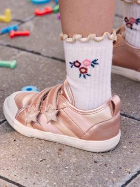 Trainers with Touch Fasteners for Girls, Designed for Autonomy  - vertbaudet enfant