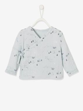 Bébé-T-shirt, sous-pull-T-shirt-Brassière naissance en gaze de coton bébé