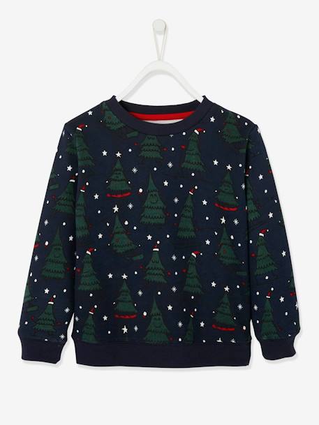 Christmas Sweatshirt with Fun Motifs, for Boys  - vertbaudet enfant 