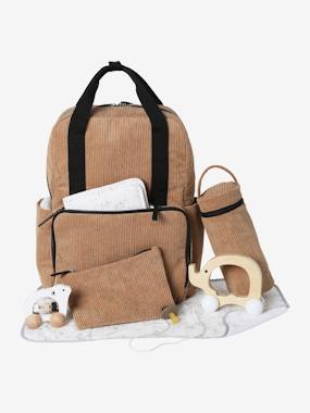 Nursery-Changing Bags-Backpack-Changing Bag in Corduroy, Travel