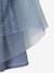 Tulle Occasionwear Skirt Sprinkled with Sequins & Glitter Blue - vertbaudet enfant 