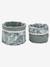 Set of 2 Reversible Baskets, Hanoi Multi - vertbaudet enfant 