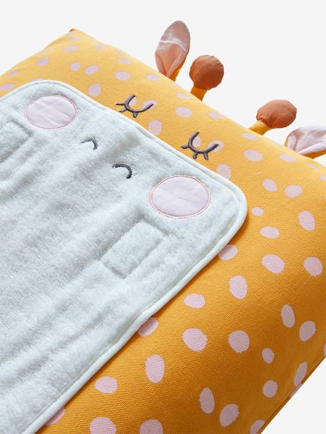 Cover for Changing Mattress, Giraffe Theme Yellow/Print - vertbaudet enfant 