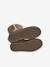Fur Lined Boots for Girls Shimmery Beige - vertbaudet enfant 