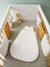 Cot Bumper/ Playpen Bumper, Little Lamb White - vertbaudet enfant 