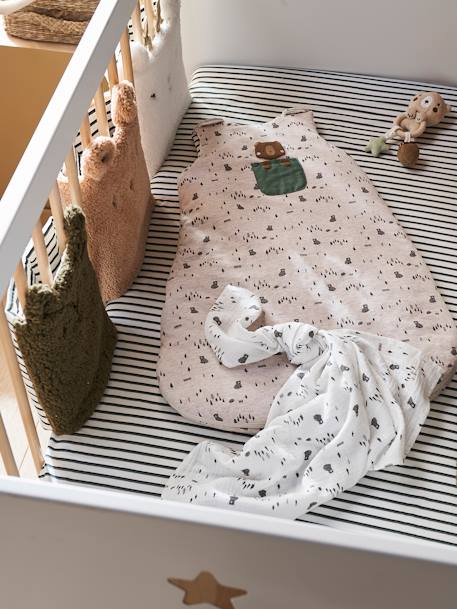 Gigoteuse sans manches GREEN FOREST beige chiné - vertbaudet enfant 