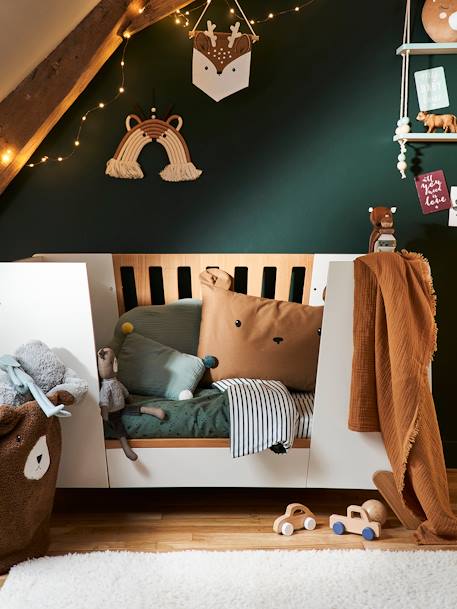 Housse de couette bébé GREEN FOREST vert - vertbaudet enfant 