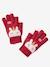 Pack of 2 Pairs of Unicorn Magic Gloves for Girls, Oeko Tex® Light Pink - vertbaudet enfant 