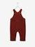 Salopette velours bébé garçon olive+terracotta - vertbaudet enfant 