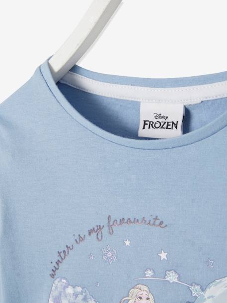 Long Sleeve Top for Girls, Frozen® by Disney Blue - vertbaudet enfant 