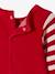 Christmas Velour Pyjamas for Babies Dark Red - vertbaudet enfant 