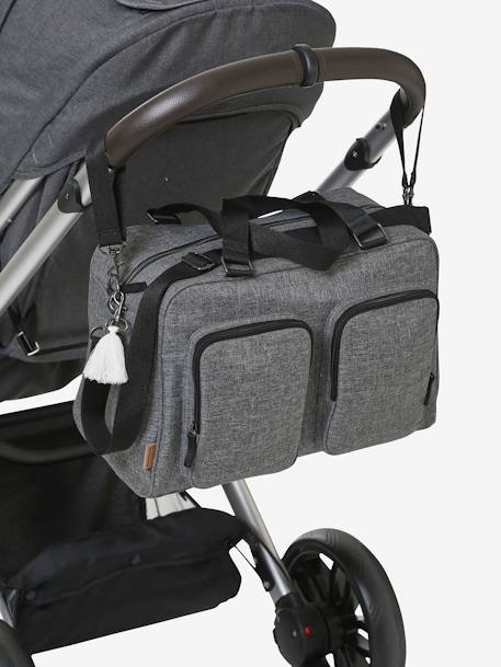Family Changing Bag with Multiple Pockets Grey - vertbaudet enfant 