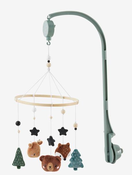 Musical Mobile, Green Forest Beige - vertbaudet enfant 
