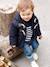 Hooded Duffle Coat for Babies Dark Blue - vertbaudet enfant 
