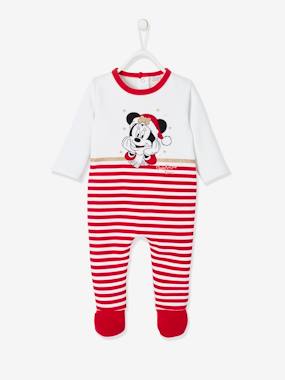 Baby-Pyjamas & Sleepsuits-Minnie Mouse Christmas Pyjamas by Disney®, for Babies