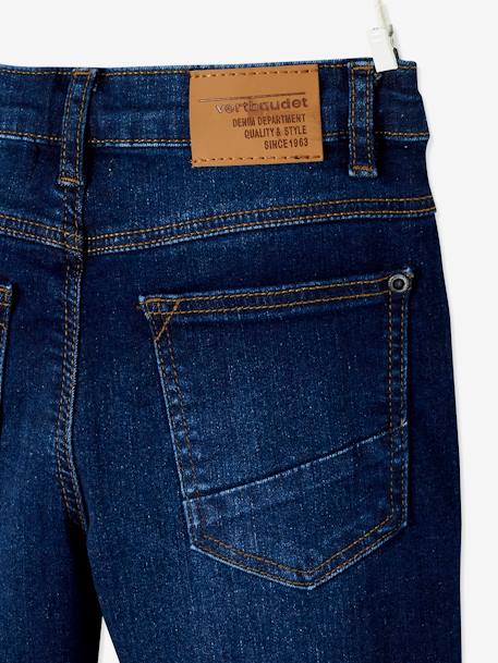 Jean garçon droit morphologique MEDIUM garçon DENIM BRUT+STONE - vertbaudet enfant 