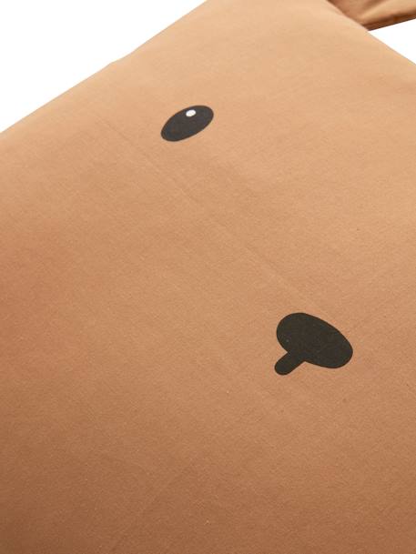 Bear Pillowcase for Babies, Green Forest Brown - vertbaudet enfant 