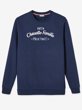 "notre Chouette Famille" Sweatshirt for Men, Capsule Collection by Vertbaudet  - vertbaudet enfant