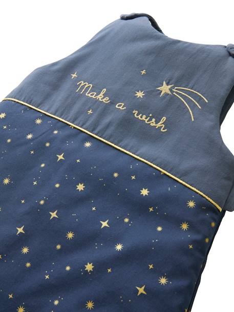 Sleeveless Baby Sleep Bag, Make A Wish Dark Blue - vertbaudet enfant 