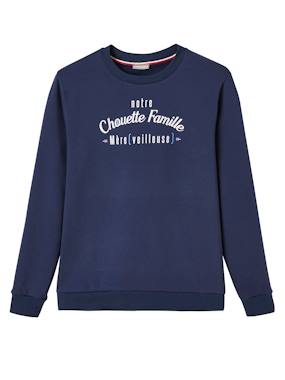 "notre Chouette Famille" Sweatshirt for Women, Capsule Collection by Vertbaudet  - vertbaudet enfant