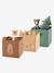 Pack of 3 Storage Boxes, Green Forest Brown - vertbaudet enfant 
