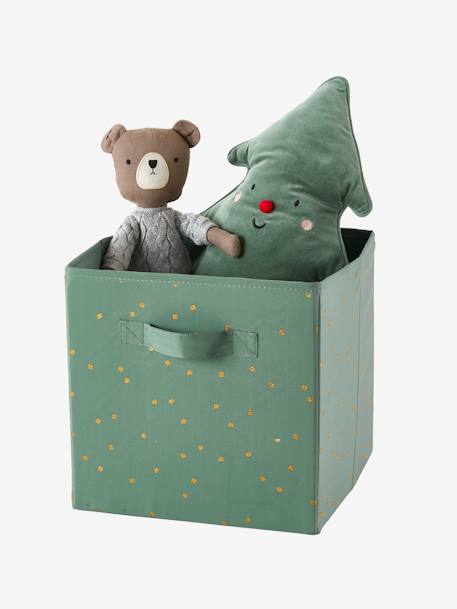 Lot de 3 bacs de rangement animaux GREEN FOREST marron et vert - vertbaudet enfant 