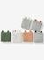 Full Cot Bumper, Green Forest White - vertbaudet enfant 